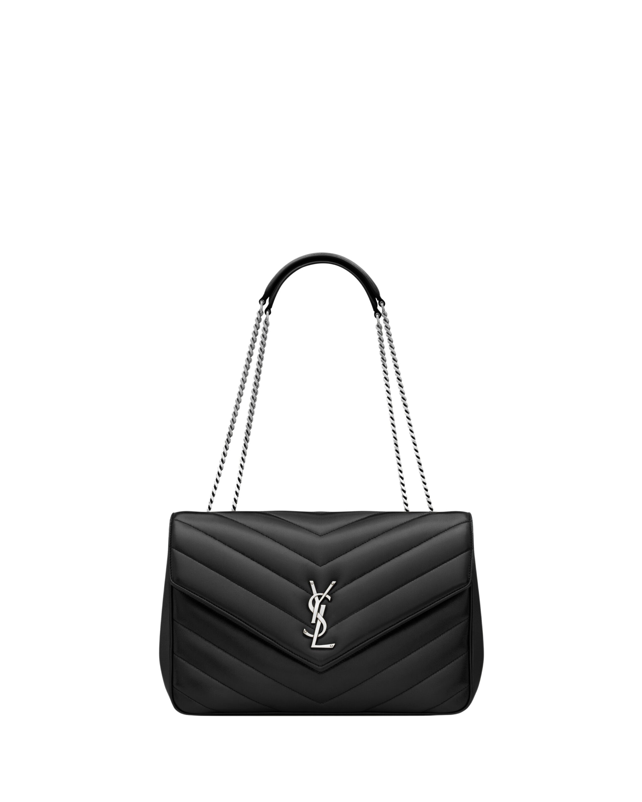 Saint Laurent LOULOU large in MATELASSÉ lambskin