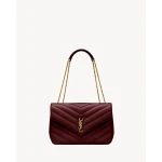 Saint Laurent LOULOU large in MATELASSÉ lambskin designed in Paris