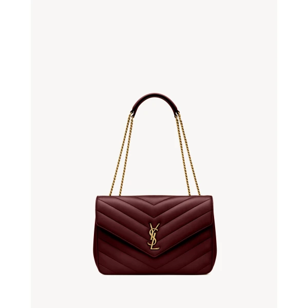 Saint Laurent LOULOU large in MATELASSÉ lambskin