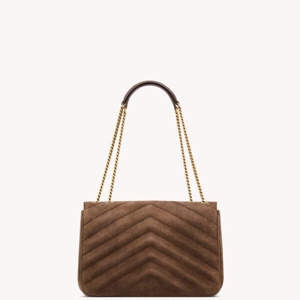 Saint Laurent LOULOU large in MATELASSÉ suede designed in Paris