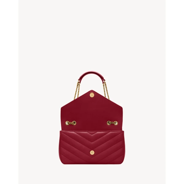 Saint Laurent LOULOU medium in MATELASSÉ lambskin, view 5
