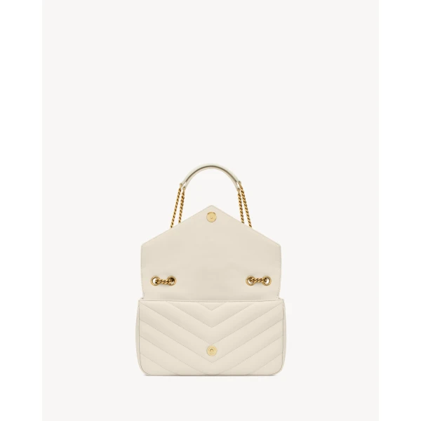 Saint Laurent LOULOU medium in MATELASSÉ lambskin, view 5