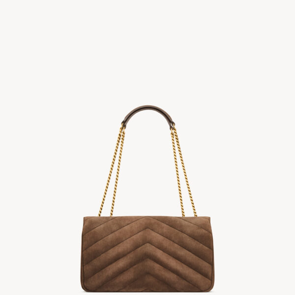 Saint Laurent LOULOU medium in MATELASSÉ suede designed in Paris