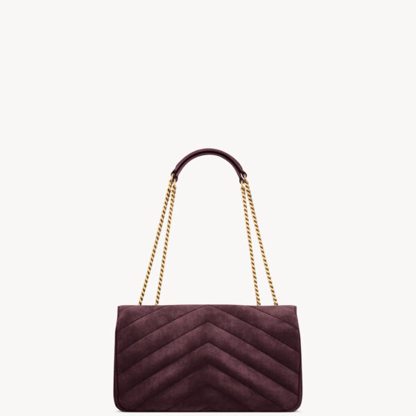 Saint Laurent LOULOU medium in MATELASSÉ suede designed in Paris