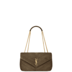 Saint Laurent LOULOU medium in MATELASSÉ suede designed in Paris