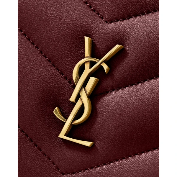 Saint Laurent LOULOU mini camera bag in lambskin, view 5
