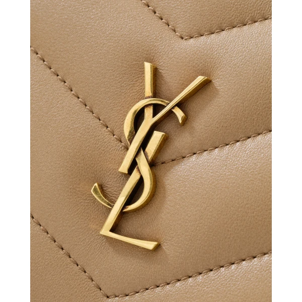 Saint Laurent LOULOU mini camera bag in lambskin, view 5