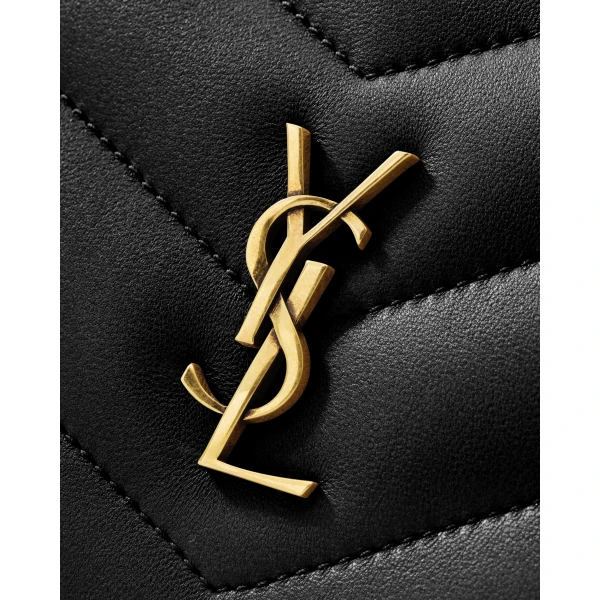 Saint Laurent LOULOU mini camera bag in lambskin, view 5