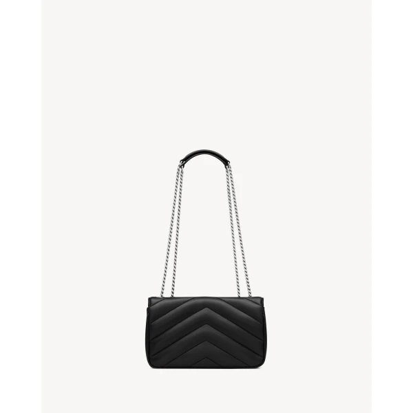Saint Laurent LOULOU small in MATELASSÉ lambskin, view 3