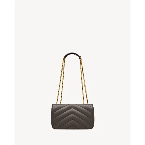 Saint Laurent LOULOU small in MATELASSÉ lambskin, view 3
