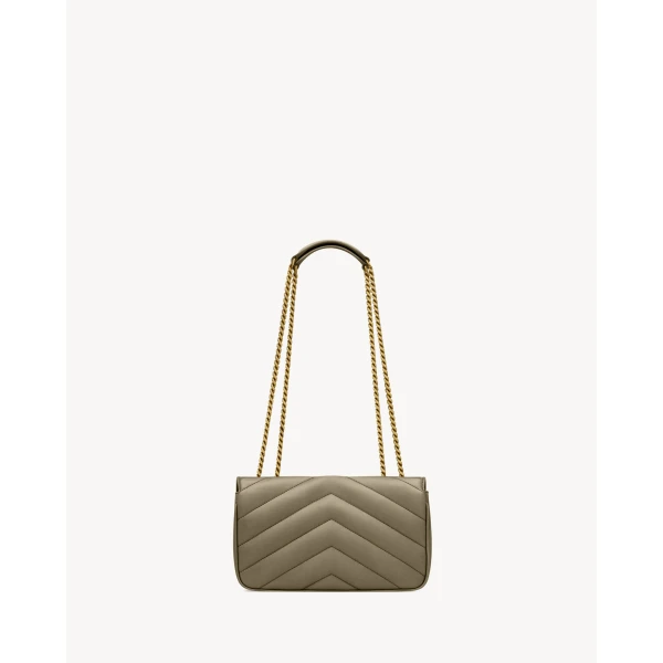 Saint Laurent LOULOU small in MATELASSÉ lambskin, view 3