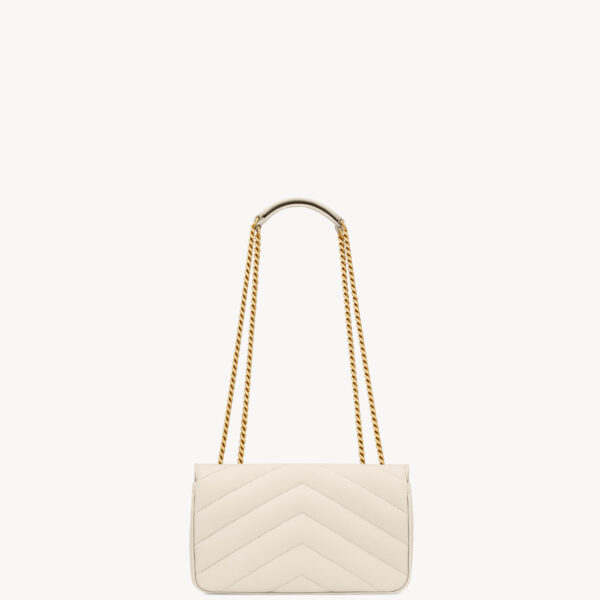 Saint Laurent LOULOU small in MATELASSÉ lambskin designed in Paris