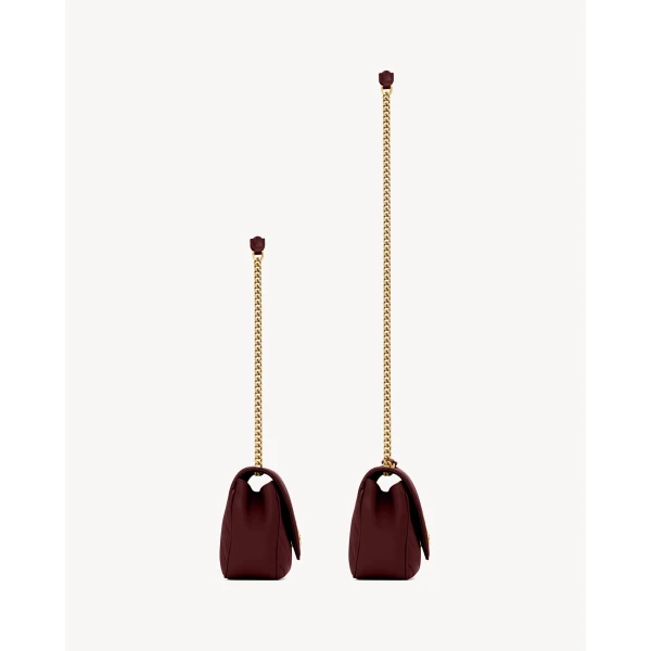 Saint Laurent LOULOU small in MATELASSÉ lambskin, view 4