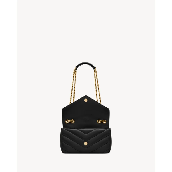 Saint Laurent LOULOU small in MATELASSÉ lambskin, view 5