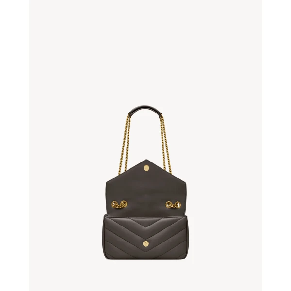 Saint Laurent LOULOU small in MATELASSÉ lambskin, view 5