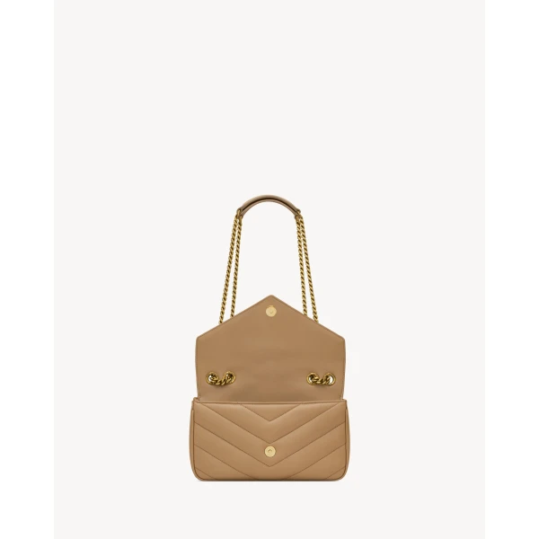 Saint Laurent LOULOU small in MATELASSÉ lambskin, view 5