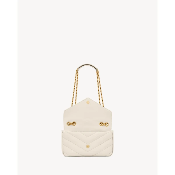 Saint Laurent LOULOU small in MATELASSÉ lambskin, view 5