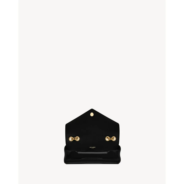 Saint Laurent LOULOU small in MATELASSÉ lambskin, view 6