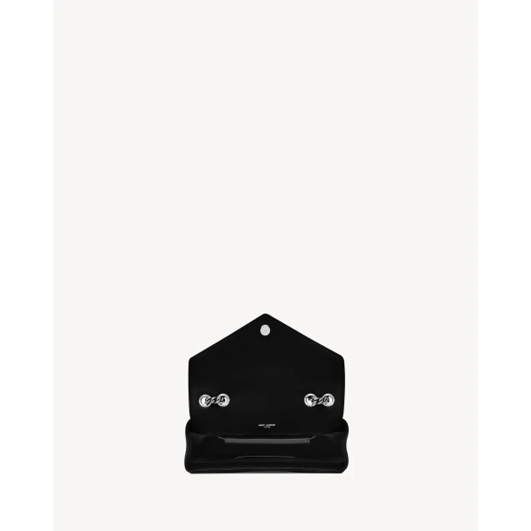 Saint Laurent LOULOU small in MATELASSÉ lambskin, view 6