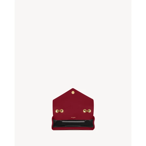 Saint Laurent LOULOU small in MATELASSÉ lambskin, view 6