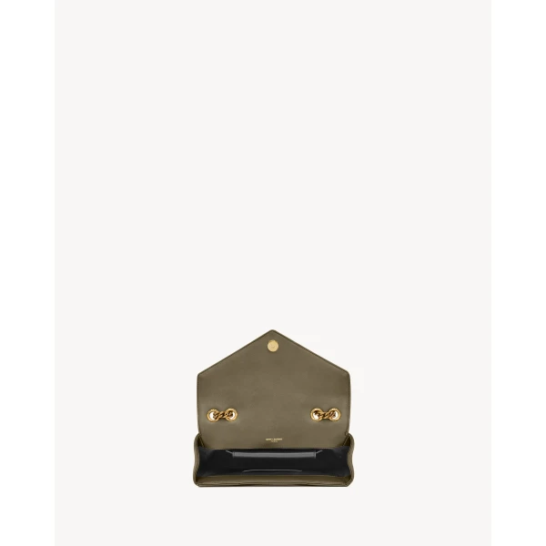 Saint Laurent LOULOU small in MATELASSÉ lambskin, view 6