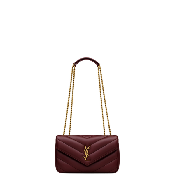 Saint Laurent LOULOU small in MATELASSÉ lambskin designed in Paris