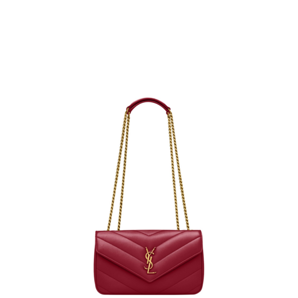 Saint Laurent LOULOU small in MATELASSÉ lambskin designed in Paris