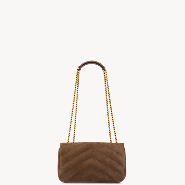 Saint Laurent LOULOU small in MATELASSÉ suede designed in Paris
