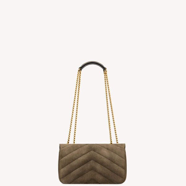 Saint Laurent LOULOU small in MATELASSÉ suede designed in Paris