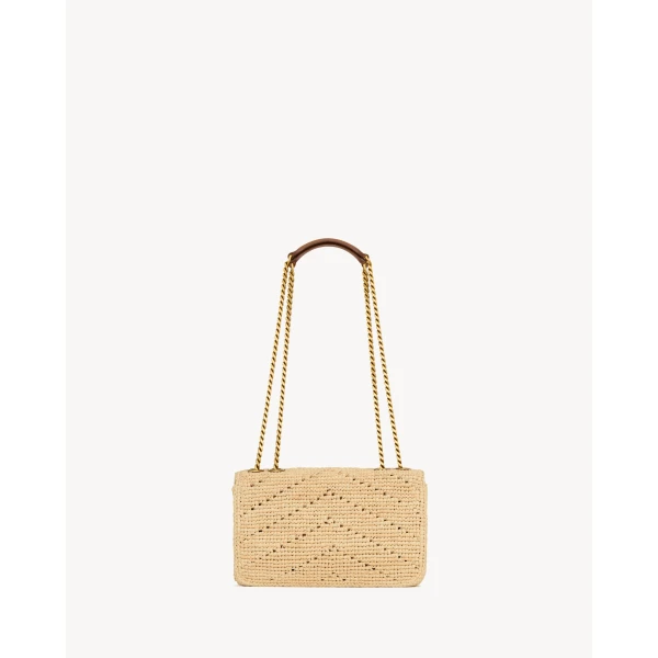 Saint Laurent LOULOU small in raffia, view 2