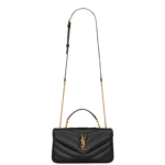 Saint Laurent LOULOU top-handle in MATELASSÉ lambskin designed in Paris