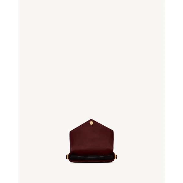 Saint Laurent LOULOU toy crossbody in MATELASSÉ lambskin, view 5