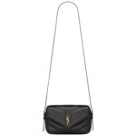 Saint Laurent LOULOU toy crossbody in MATELASSÉ lambskin designed in Paris