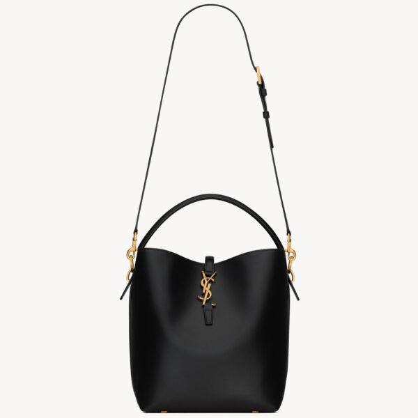 Saint Laurent Le 37 in shiny leather designed in Paris