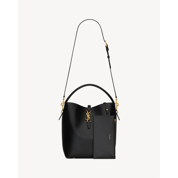 Saint Laurent Le 37 in shiny leather, view 4