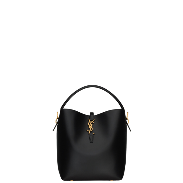 Saint Laurent Le 37 in shiny leather designed in Paris