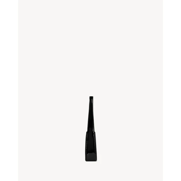 Saint Laurent MINI LE 5 À 7 IN PATENT LEATHER, view 4