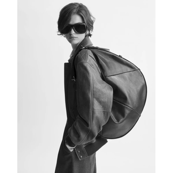 Saint Laurent MOMBASA large in leather, view 2