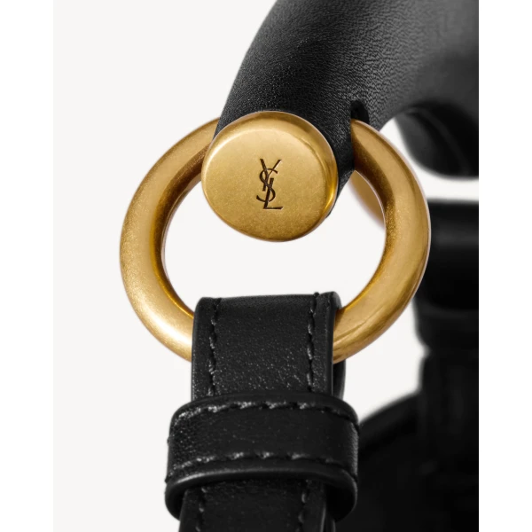 Saint Laurent MOMBASA large in leather, view 6