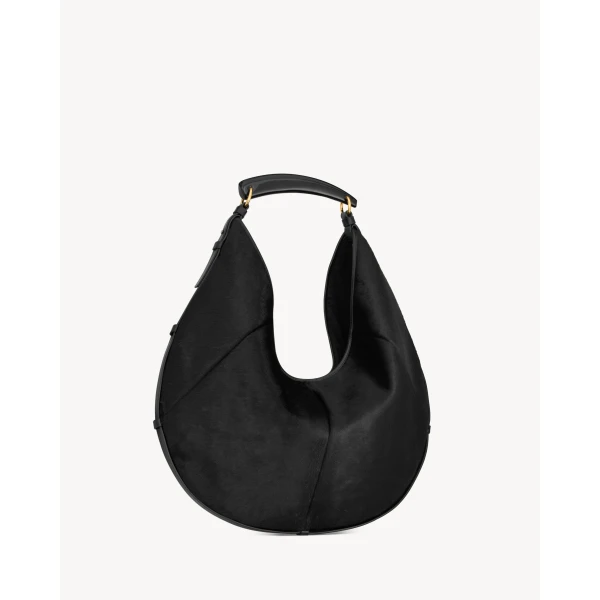 Saint Laurent MOMBASA large in pony hair leather, view 5