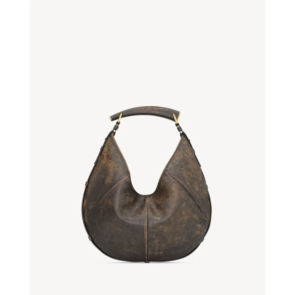 Saint Laurent MOMBASA medium in vintage leather, view 3
