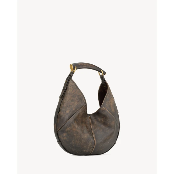 Saint Laurent MOMBASA medium in vintage leather, view 5