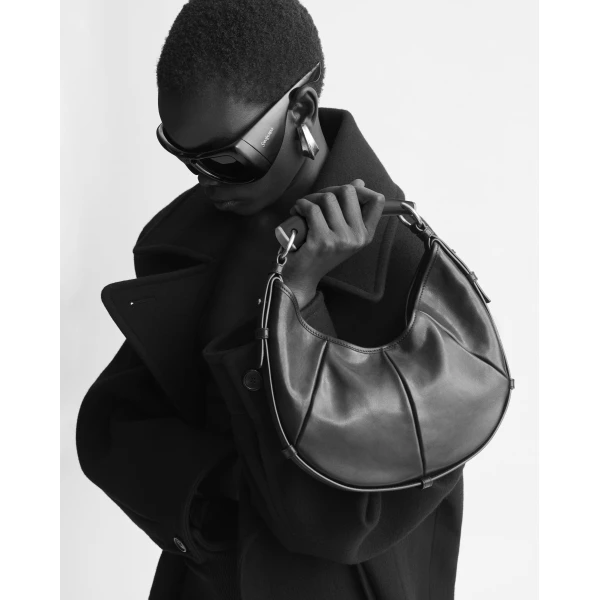 Saint Laurent MOMBASA small in alligator, view 2