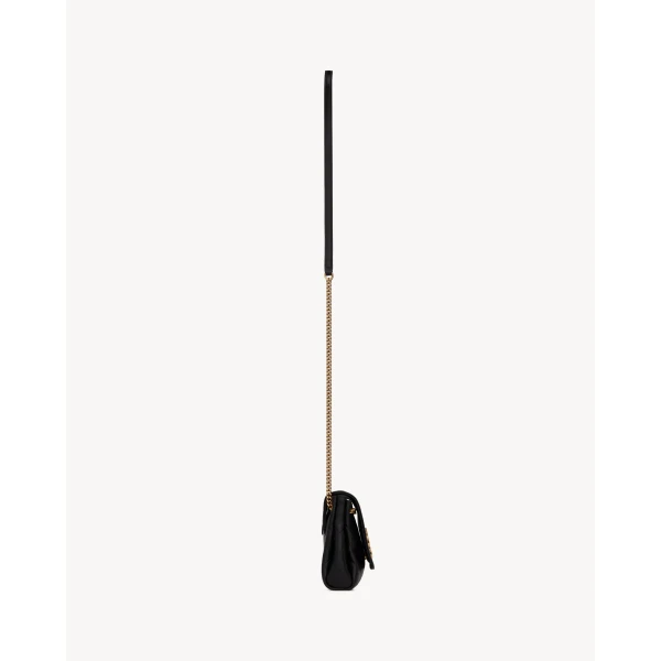 Saint Laurent Mini NOLITA IN LAMBSKIN, view 3