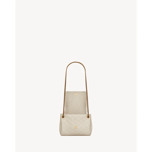 Saint Laurent Mini NOLITA IN LAMBSKIN, view 4