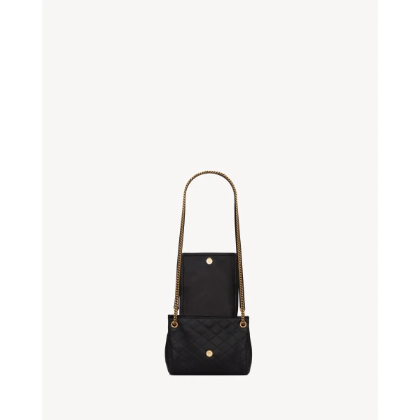 Saint Laurent Mini NOLITA IN LAMBSKIN, view 4