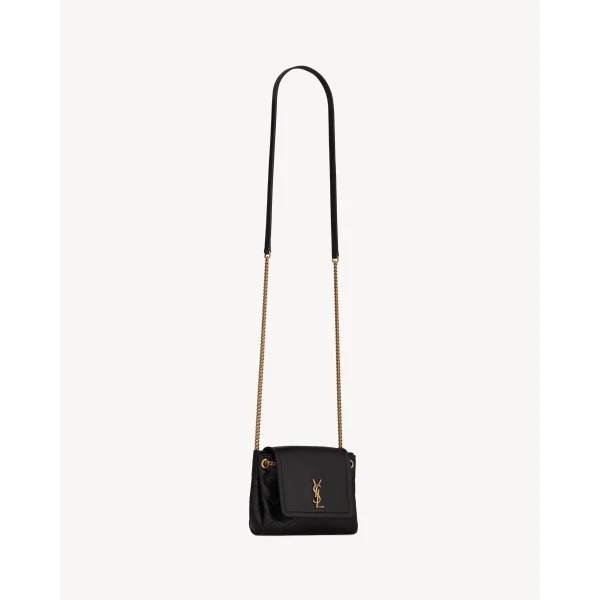 Saint Laurent Mini NOLITA IN LAMBSKIN, view 5