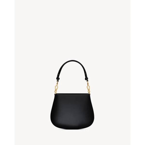 Saint Laurent Mini VOLTAIRE TOP HANDLE bag in BOX SAINT LAURENT, view 3