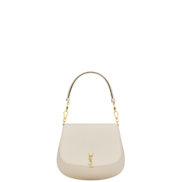 Saint Laurent Mini VOLTAIRE TOP HANDLE bag in BOX SAINT LAURENT designed in Paris