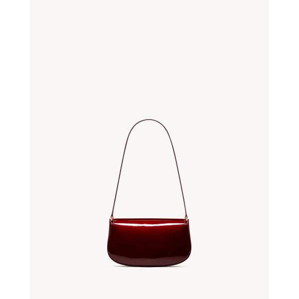 Saint Laurent Mini VOLTAIRE in patent leather, view 3
